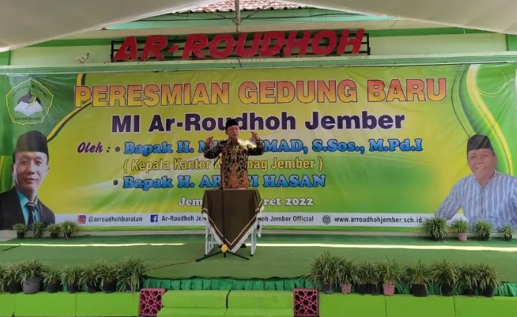 Peresmian 4 Ruang Kelas Baru MI Ar-Roudhoh Tingkatkan Semangat Belajar Siswa