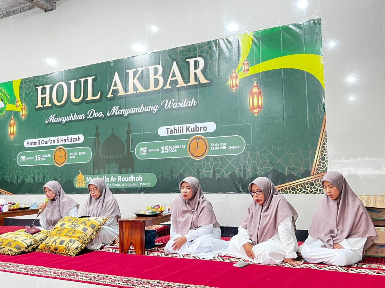 Haul Akbar Ar-Roudhoh 2026 Berlangsung Khidmat, Doa Mengalir untuk 7.627 Ahli Kubur
