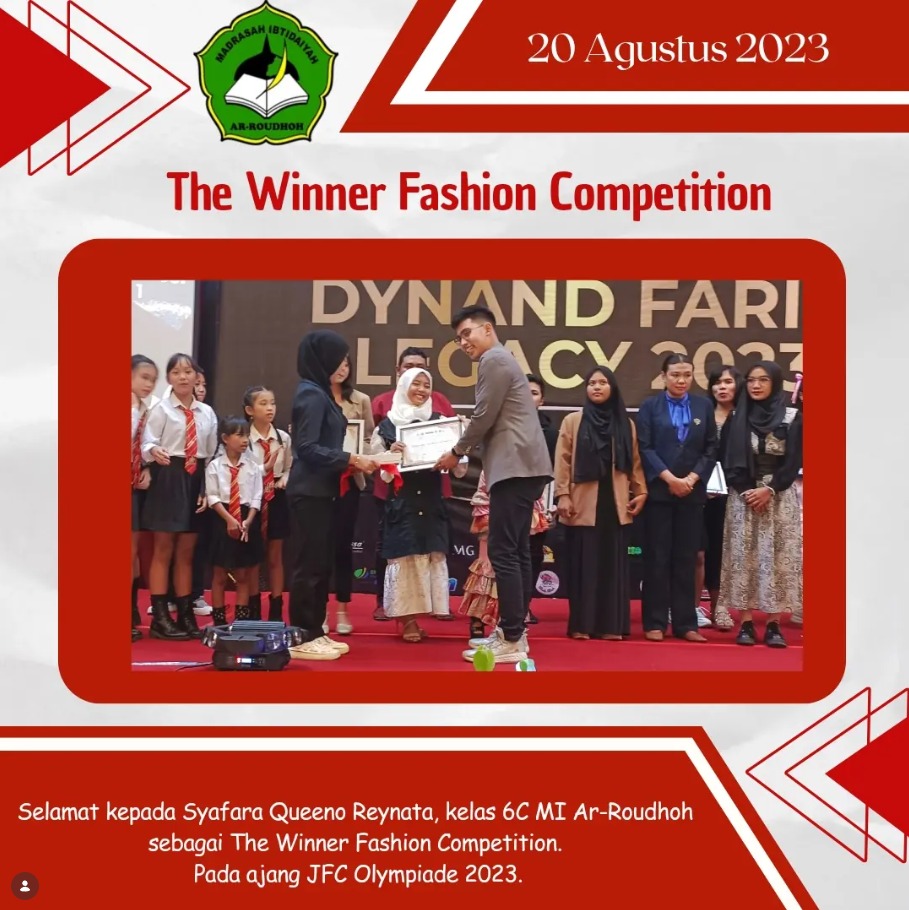 Syafara Queeno Renata Raih Juara pada Fashion Competition di Jember 2023